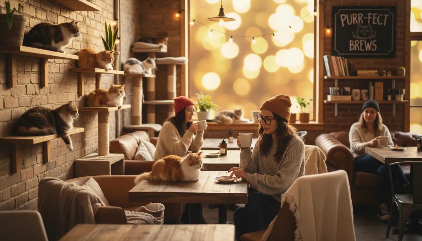 Les Cafés à Chats en France : Le Guide Complet des Bars Félins