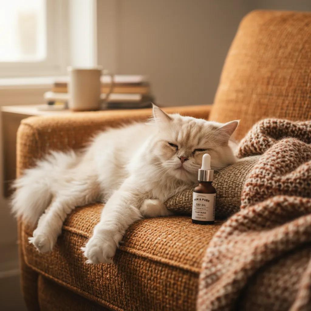 CBD pour Chat : Bienfaits, Dosage et Précautions d'Emploi