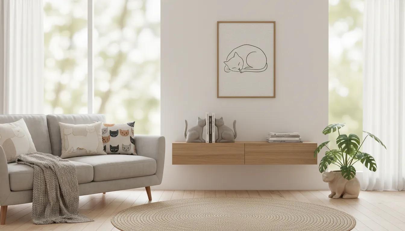 Décoration Cat-Friendly : Concilier Style et Confort Félin