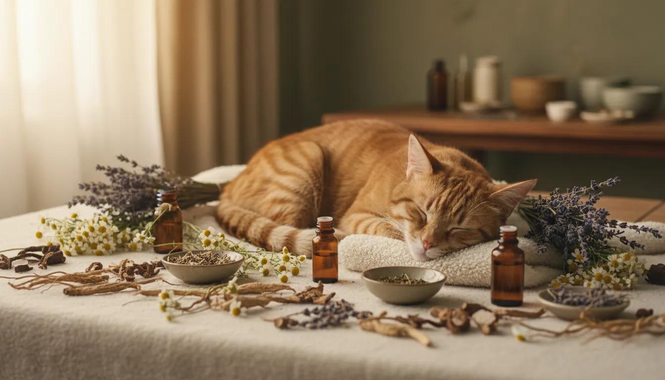 Médecines Naturelles pour Chat : Phytothérapie, Homéopathie et Fleurs de Bach