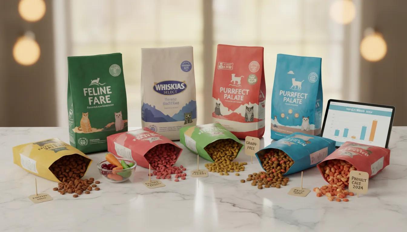 Les Meilleures Croquettes pour Chat en 2026 : Comparatif et Guide d'Achat