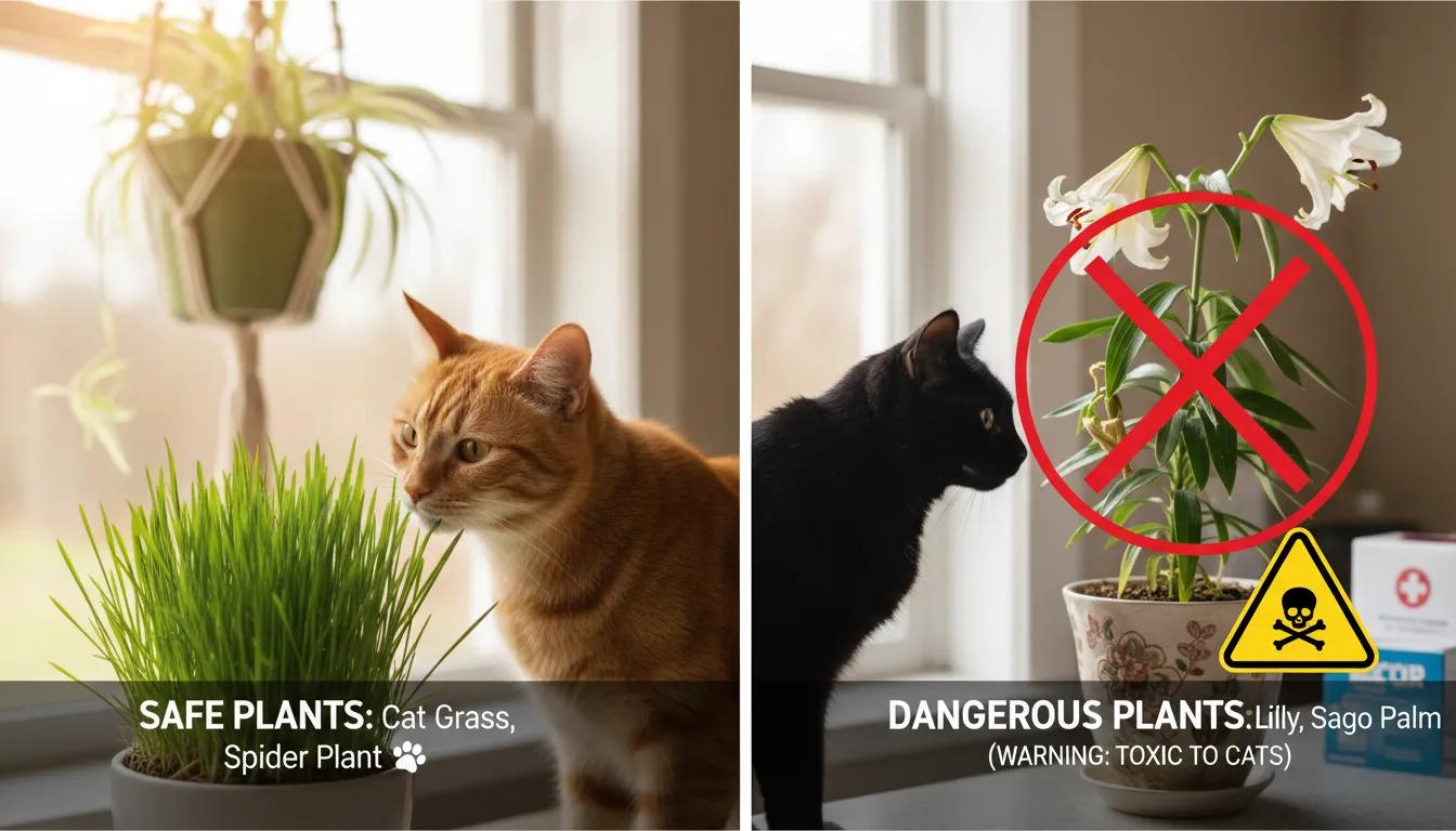 Plantes Toxiques pour les Chats : La Liste Complète et les Alternatives